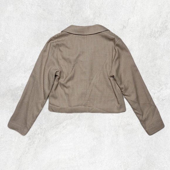 NWT Monki houndstooth crop blazer - Picture 4 of 4